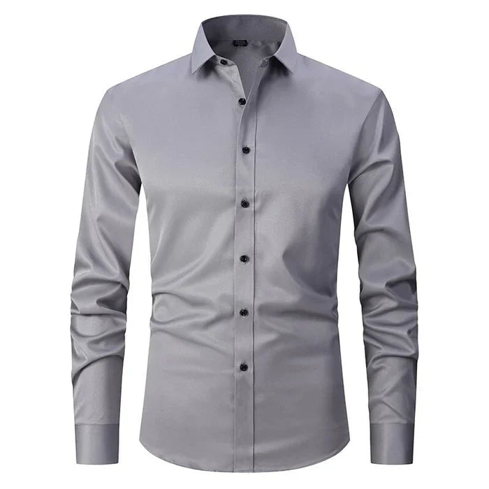 Lucas | camicia antipiega elasticizzata