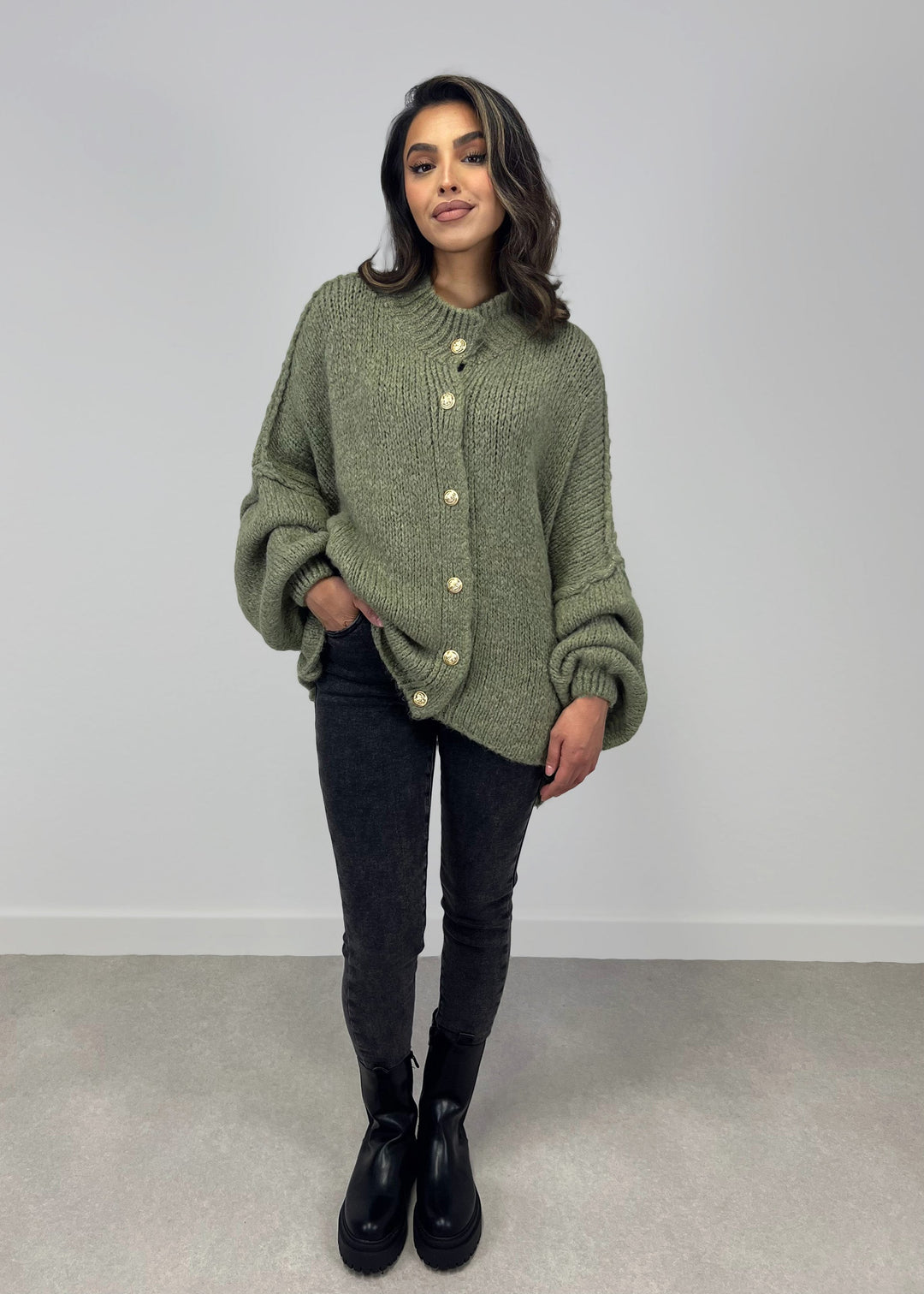 Amy Oversize Cardigan