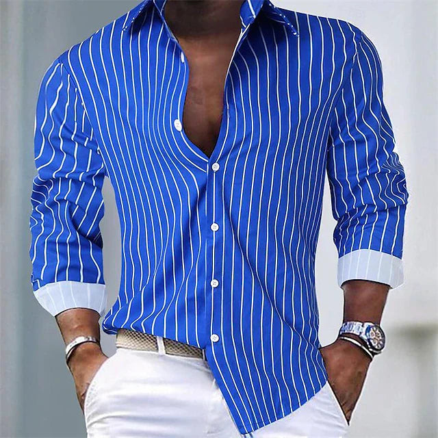 Nathan | camicia casual a maniche lunghe