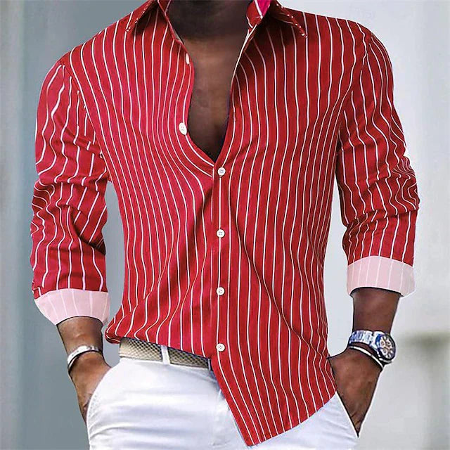 Nathan | camicia casual a maniche lunghe