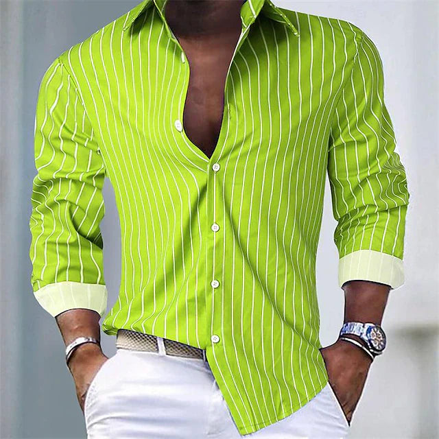 Nathan | camicia casual a maniche lunghe